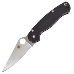 Нож складной SPYDERCO Para-Military С81 (длина: 21.0см, лезвие: 8.7см), черный