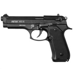 Пистолет сигнальный, стартовый Retay Beretta 92FS Mod.92 (9мм, 15 зарядов), черный