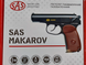 Пневматический пистолет SAS Makarov