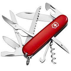 Нож складной, мультитул Victorinox Huntsman (91мм,18 функций), красный 1.3715