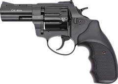 Револьвер під патрон Флобера Stalker S 3" 4 мм Black (барабан силумін)