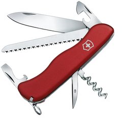 Нож складной, мультитул Victorinox Rucksack (111мм, 12 функций), красный 0.8863