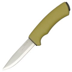 Нож фиксированный Mora Bushcraft Triflex (лезвие: 106мм), зеленый