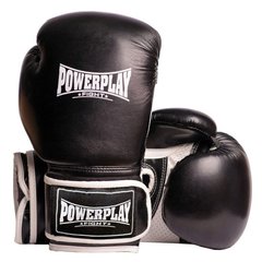 Боксерські рукавиці PowerPlay 3019 Challenger Чорні 8 унцій