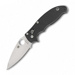 Нож складной Spyderco Manix 2 (длина: 203мм, лезвие: 86мм, S30V), черный