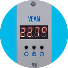 Инфракрасный электрообогреватель VEAN с терморегулятором недельного программирования va300p